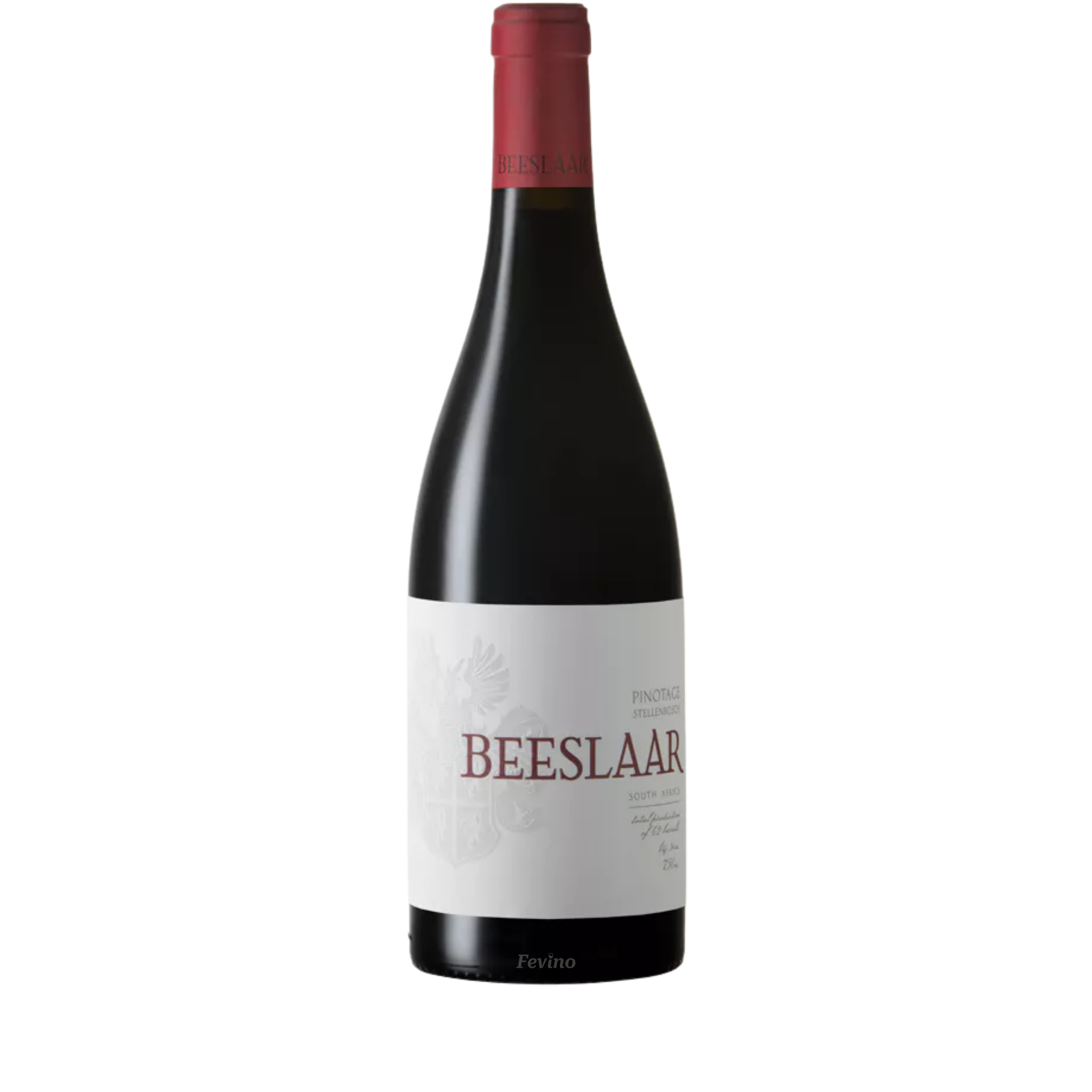 Zuid-Afrikaanse rode wijn van Beeslaar in Magnum, Pinotage, uit het jaar 2019, voor Fevino