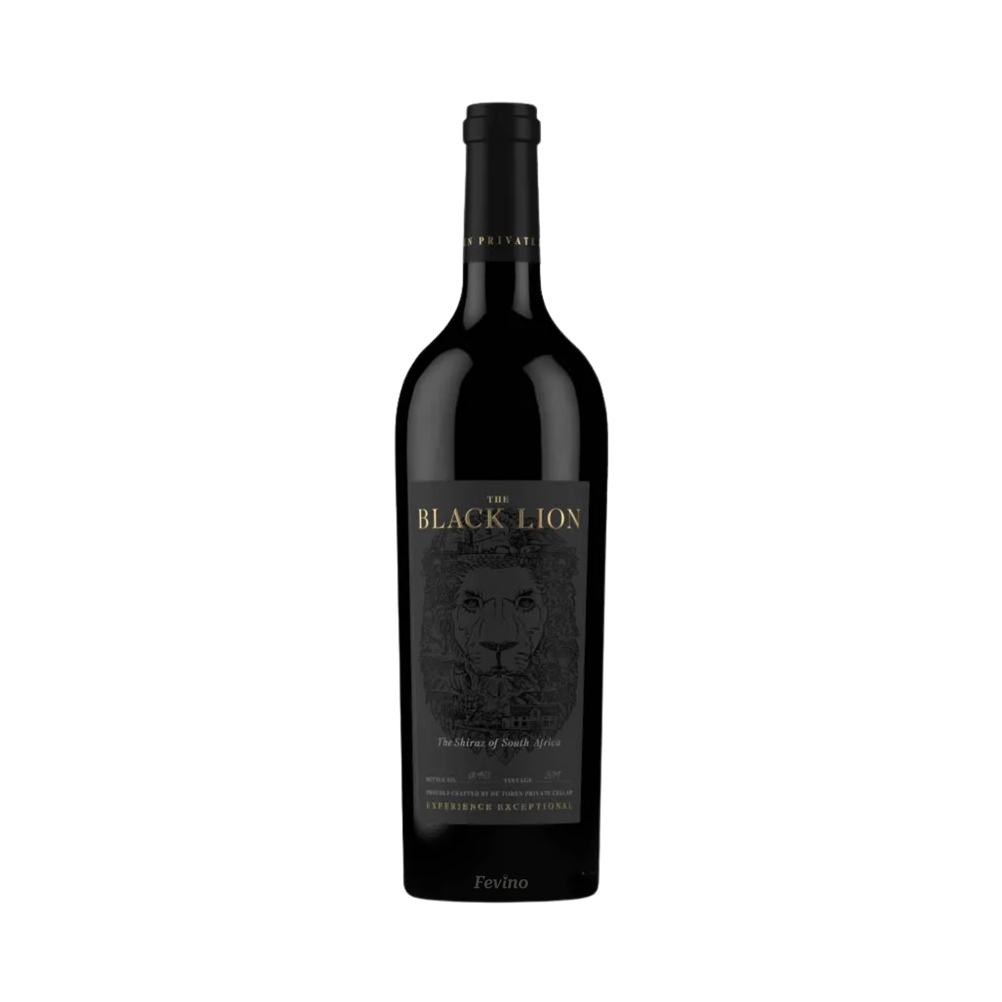 Exclusieve rode wijn van De Toren, The Black Lion, uit het jaar 2021, voor Fevino