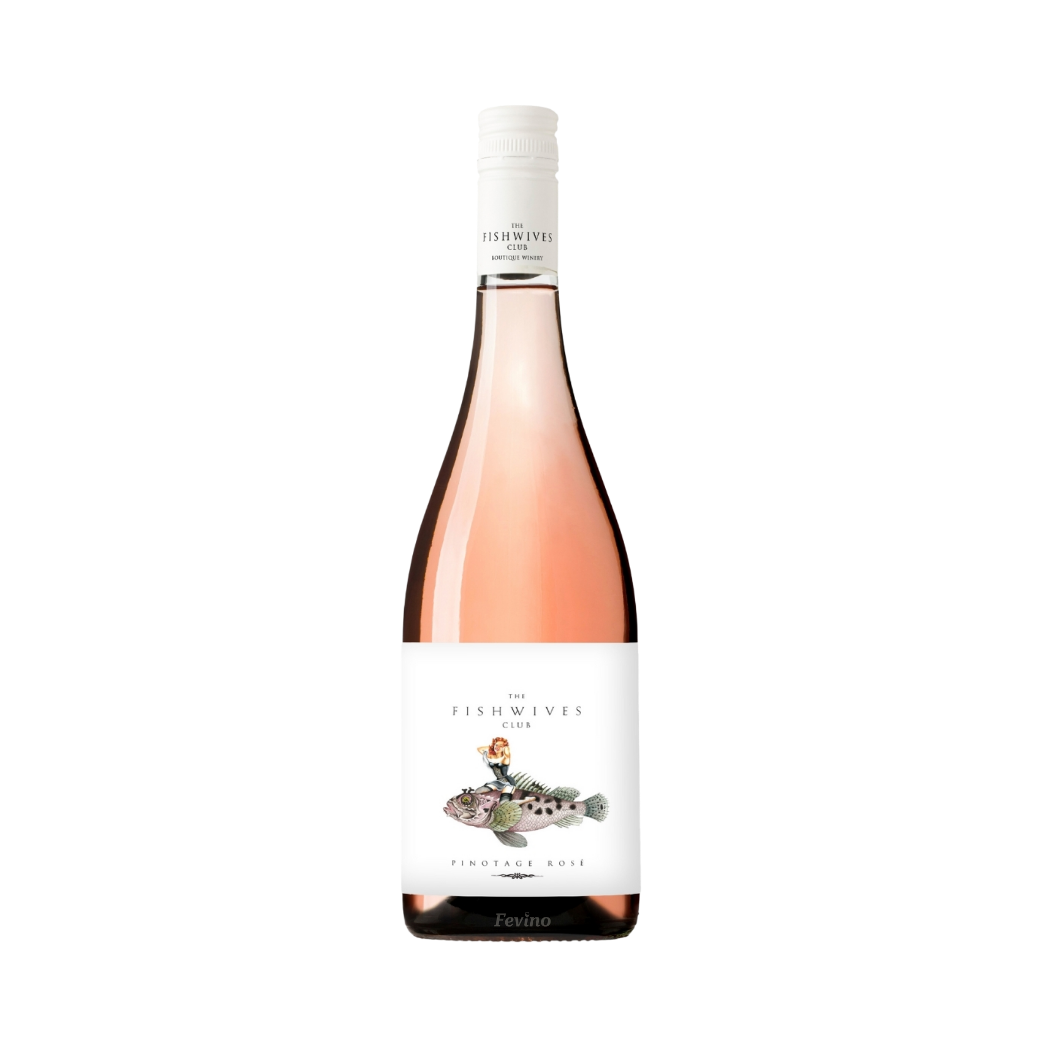 Zuid-Afrikaanse rosé wijn van The Fishwives Club, Pinotage, voor Fevino