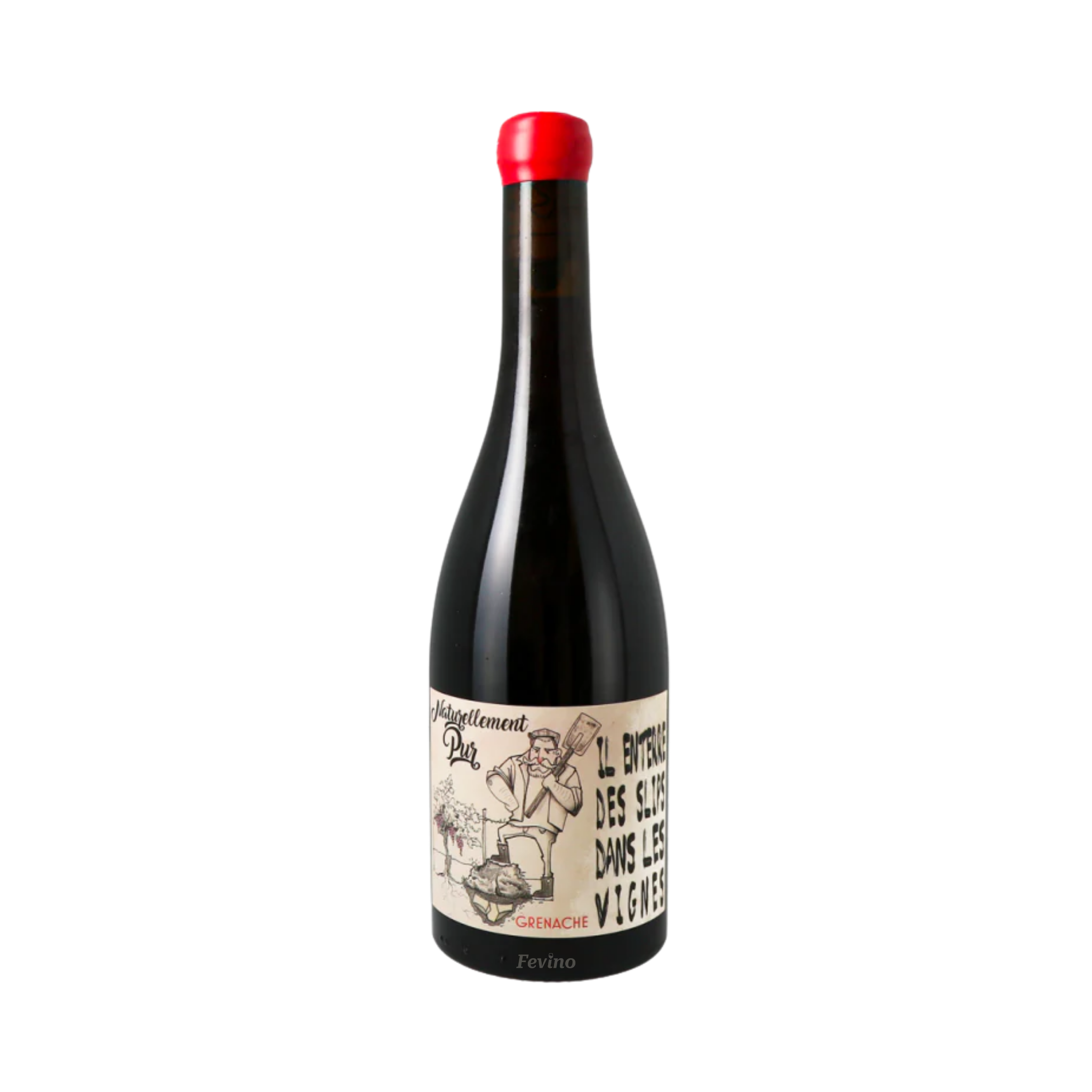 Franse rode wijn van Vignobles Vellas, Naturellement Pur Enterre, van het jaartal 2022, voor Fevino